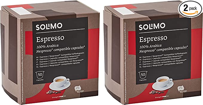 Solimo Nespresso Compatible Espresso
