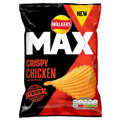 Walkers Max Crispy Chicken 50g