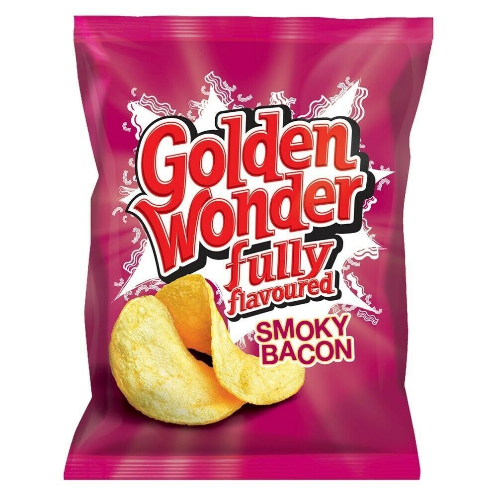 Golden Wonder Crispy Smoked Bacon 65g