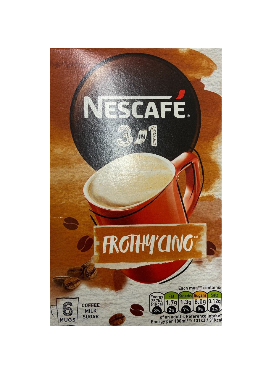 Nescafe 3 in 1 Frothycino Sachet