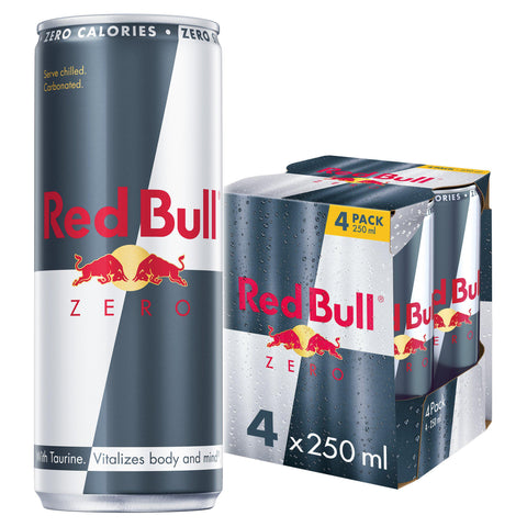 Red Bull Zero 4 Pack