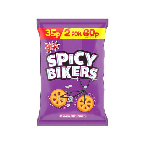 Spicy Bikers Baked Corn Snacks