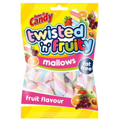 Twisted N Fruity Mallows 250g