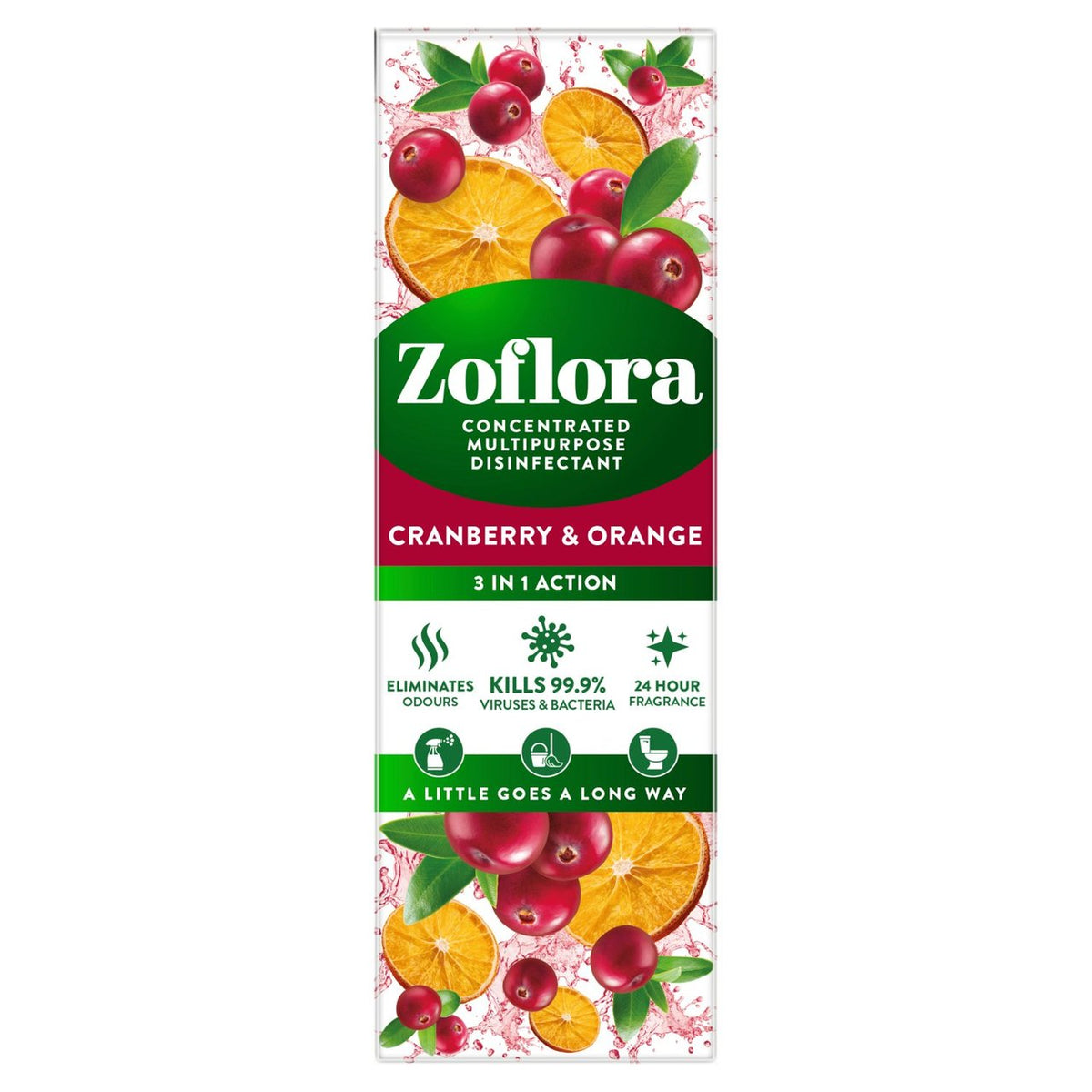 Zoflora Cranberry & Orange 250ml 258g